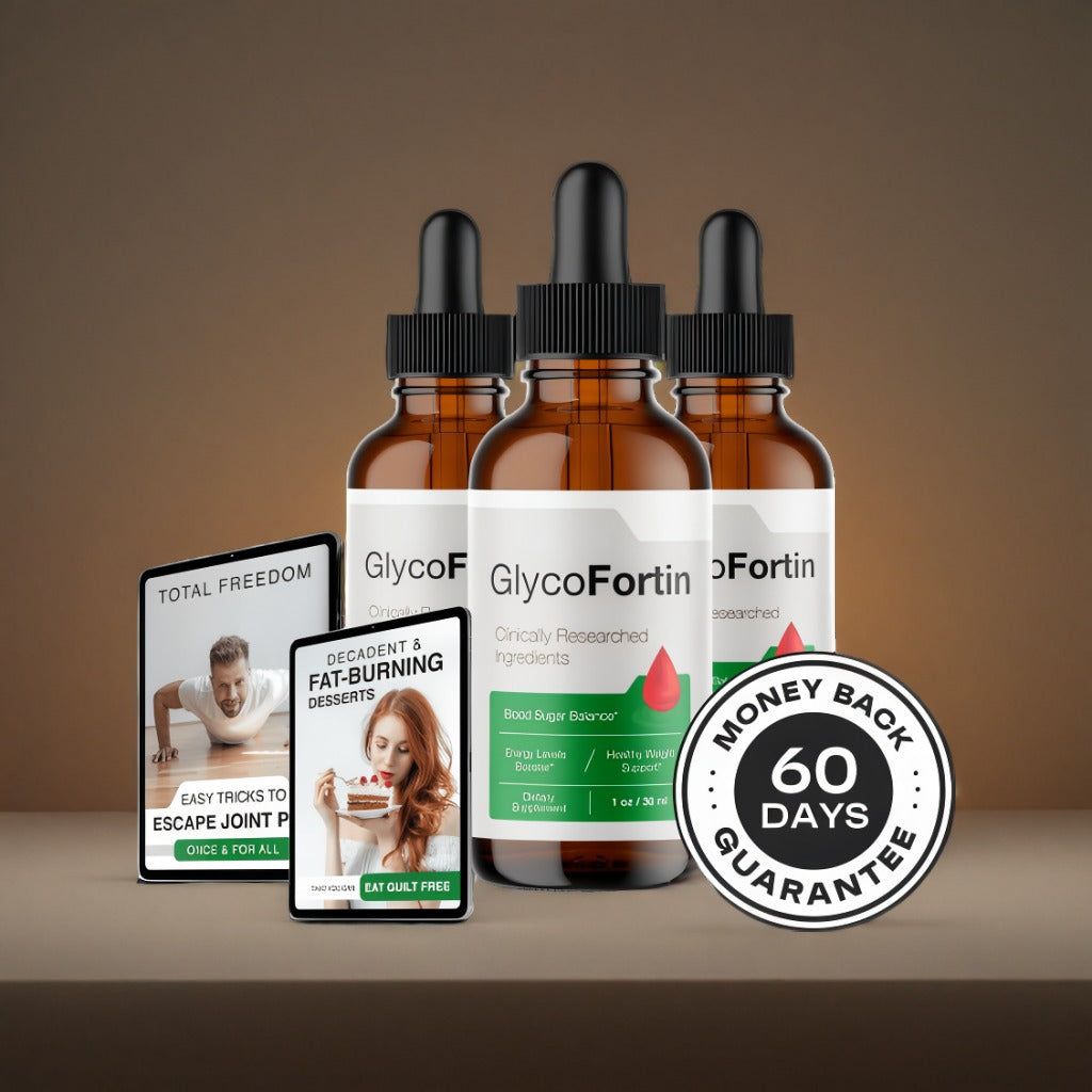 GlycoFortin - 3 Bottles + 2  Ebooks
