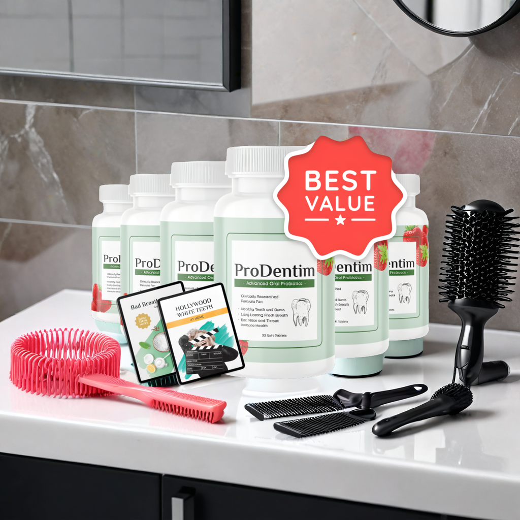 ProDentim - 6 Bottles + 2  Ebooks